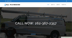 Desktop Screenshot of pjs-plumbing.com